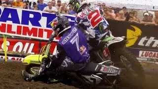 James Stewart vs. Ryan Villopoto vs. Ryan Dungey - 2013 Red Bud | Lucas Oil Pro Motocross