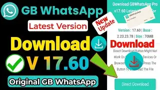 How To Update GB WhatsApp Latest Version || gb whatsapp download 