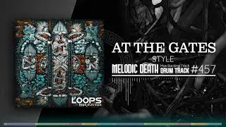 Melodic Death Metal Drum Track / At the Gates Style / 150 bpm