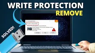 How to Remove The Disk is Write-Protected Error from USB Drives (Windows 10/11)