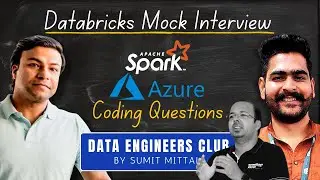 Live Databricks Developer Mock Interview | Azure | Spark | SQL 