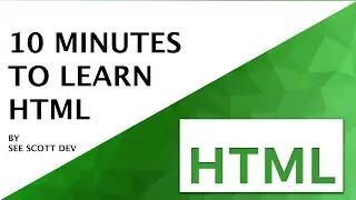 Basic HTML Tutorial in 10 Minutes | HTML Step by Step Beginners Course