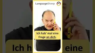 Ich habe eine Frage zu dir? für dich? an dir? an dich? What is "I have a question for you" in German