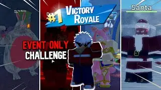 [GPO] The Event Items Only Challenge...