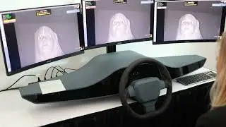 In-cabin Sensing demo: 3D Driver Monitoring - CES 2023