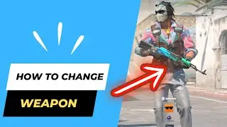 How to change agent holding weapon skin CS2: change weapon in lobby on your agent skin