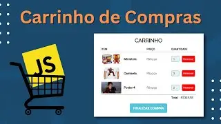 Como programar um Carrinho de Compras - Tutorial JavaScript