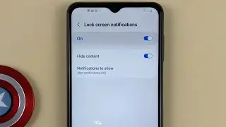 How to light up the screen when receiving a notification on Samsung A04s Android 13