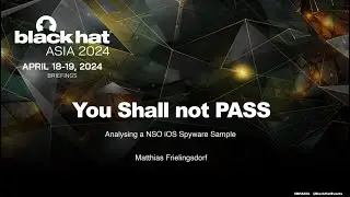 You Shall Not PASS - Analysing a NSO iOS Spyware Sample