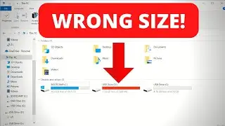 How to Fix Your USB Drive Showing Wrong Size on Windows (with diskpart)