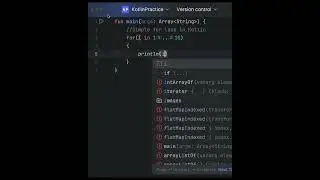 Simple For Loop with Number Range in Kotlin | 
