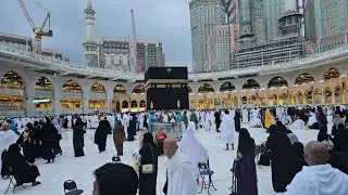 Makkah haram sharif | 23 December 2023 | kaaba live🔴☔ | beautiful weather Makkah | Makkah official