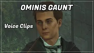 Hogwarts Legacy - Ominis Gaunt Voice Clips/Audio Files