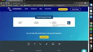 Free email finder by Codersera