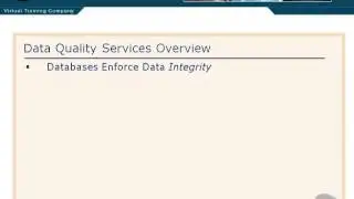 01 Data Quality Services Overview