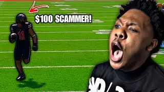 YOUTUBER RAN OFF AFTER GETTING EXPOSED!! | HE SCAMMED ME & SAID F*CK BRALEN!! | COLLEGE FOOTBALL 25