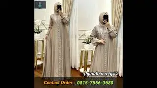 Spesial Baju Gamis Terbaru 2024 Simple Elegan Dan Kekinian