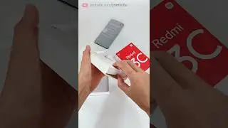 Unboxing e acessórios do smartphone Xiaomi Redmi 13C