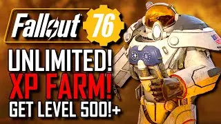 Fallout 76 | NEW BEST XP FARM! | GET LEVEL 500!+ | BEST WAY TO LEVEL UP FAST! | AFTER UPDATE!