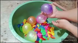 Seru sekali membuat Balon Air warna warni