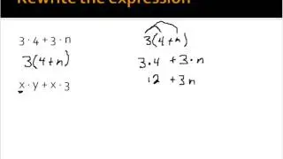 Distributive Property (Simplifying Math)