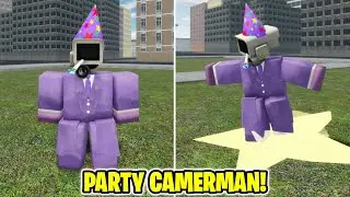How to get 50M BADGE + PARTY CAMERAMAN in Skibidi Toilet Roleplay (ROBLOX)