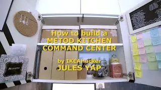 IKEA Bloggers Feature: How to build a METOD kitchen command center