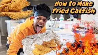 How To Make Southern Soul Food Style Fried Catfish EASY!