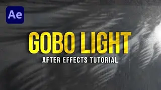 Gobo Light in After Effects Tutorial [Easy Method]