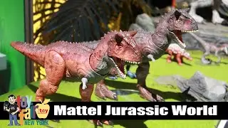 Mattel Jurassic World Product Display | New York Toy Fair 2020