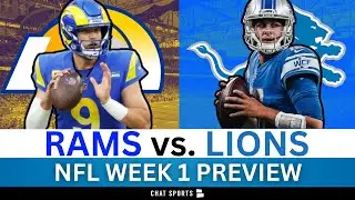 Lions vs. Rams Preview: Prediction, Keys To The Game, Jahamyr Gibbs, Jared Goff | NFL Week 1