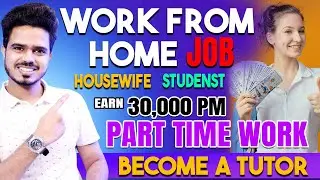 Best Part-Time Freelancer Jobs | Freshers  Work From Home  | No Interview 😍| Part Time Online Jobs