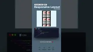 Responsive Layout using BootStrap #codewith_muhilan #css #coding