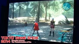 TGS 2014 - Final Fantasy Type-0 HD - Gameplay