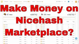 Make Money on Nicehash Marketplace?