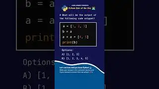 Python Quiz: Question No. 53 👨‍💻