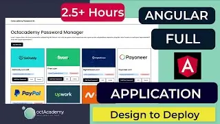 Angular Projects For Beginners From Scratch - Angular Password Manager