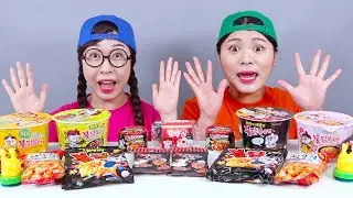 Convenience Store Spicy Food Mukbang DONA