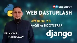 #19 Python Django | Blog2.0. 4-qism. Bootstrap