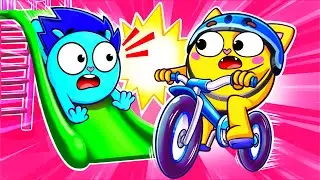 Ride a Bike 🚲 | Outdoor Play And Learning Song | Kids Songs 🐱🐨🐰🦁And Nursery Rhymes by Baby Zoo