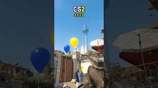 CS2 vs CSGO: Balloons and swing (Overpass)