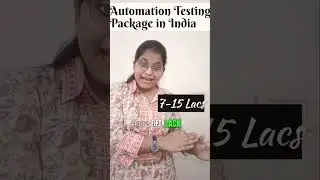 Automation Testing Salary in India | Software Tester package in India 