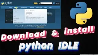 Download & Install Python IDLE