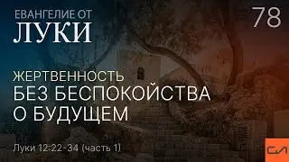 Луки 12:22-34. Жертвенность без беспокойства о будущем (ч.1, ст. 22-28) | Андрей Вовк | Слово Истины