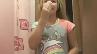 Это я умываюсь