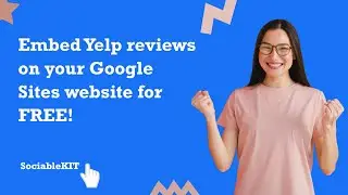 How to embed Yelp reviews on Google sites for FREE? #embed #yelp #reviews #googlesites #free