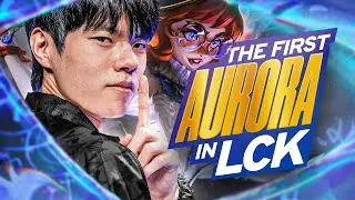 THE FIRST AURORA IN PRO PLAY - KDF VS KT - LCK SUMMER 2024 - CAEDREL