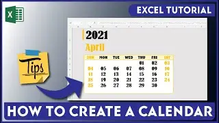 🔴 🔴 How to create calendar in Excel: USED ONLY FOUR EXCEL FORMULA. 🔴 🔴