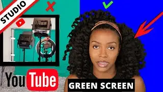 BEST GREEN SCREEN YouTube Studio | Lighting + Camera + Editing (Tutorial)