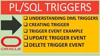 PLSQL: Understanding DML Triggers